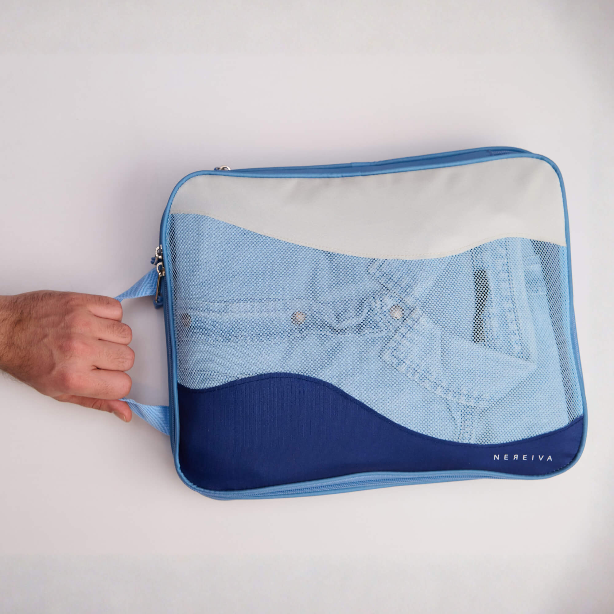 Compression Packing Cubes - Navy Blue