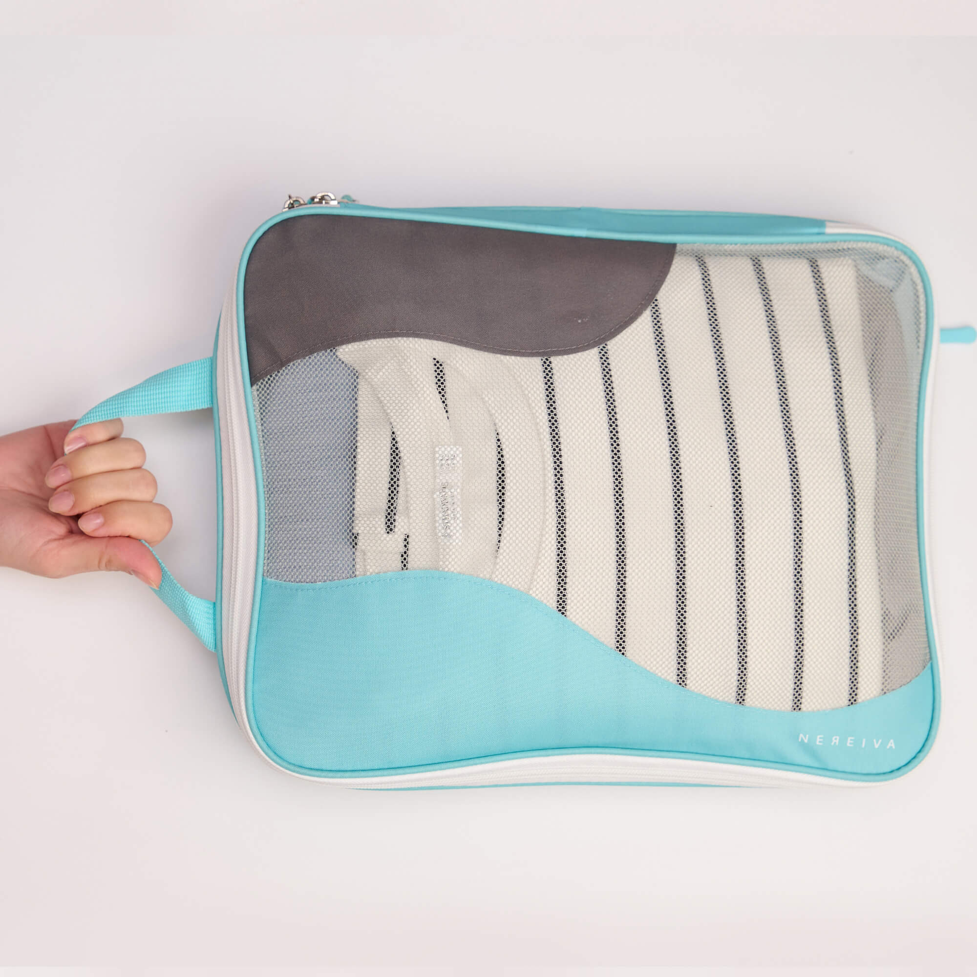 Compression Packing Cubes - Tropical Teal